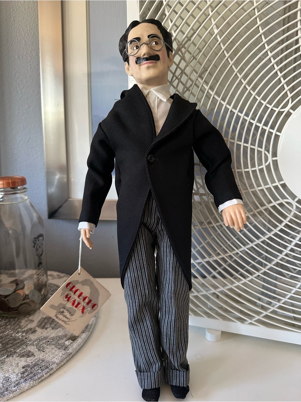 Black Tailored Blazer for Doll - Classic Formal Jacket grouch Marx